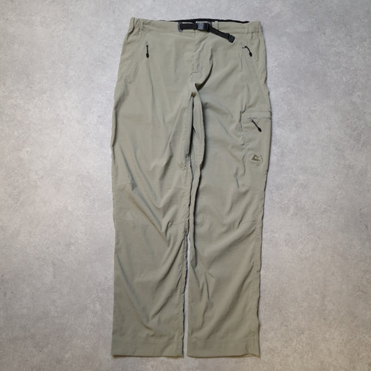 Mountain Equipment walking trousers in light khaki green - large