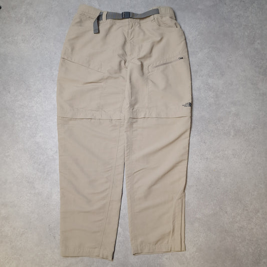 The North face convertible trousers in brown - XL