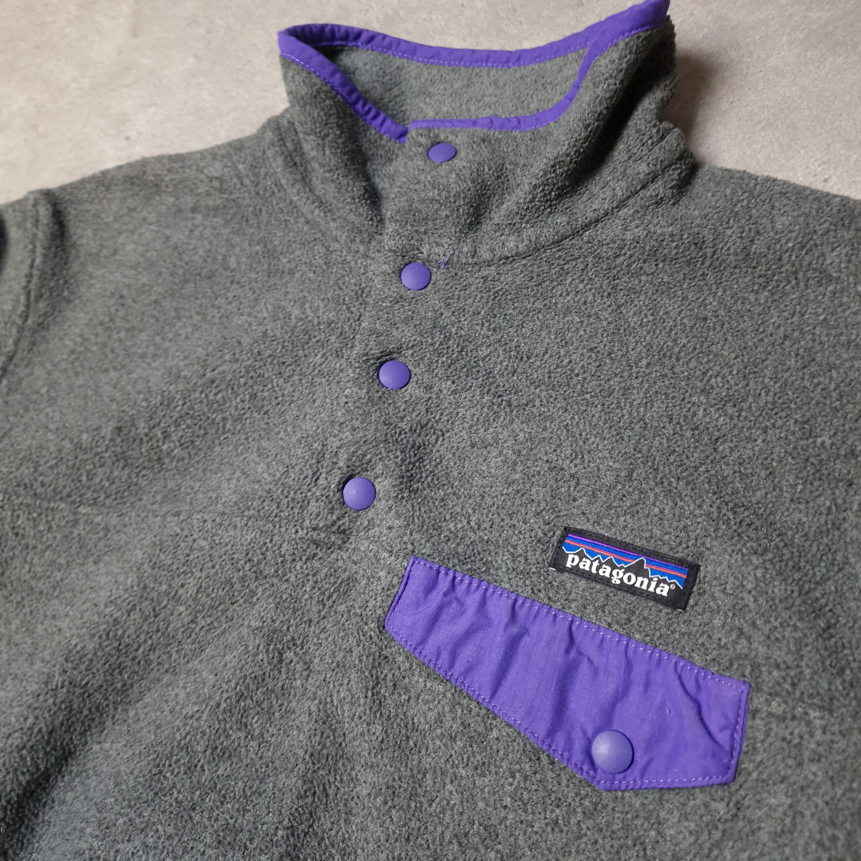 Patagonia synchilla purple online